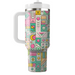 Quirky Doodle Art  Insulated Tumblers