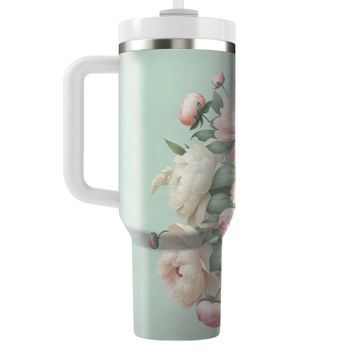 Springtime Peony Reverie  Custom Tumblers