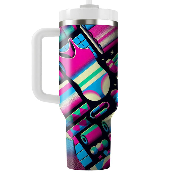 Retro Fitness Fever  Custom Tumblers