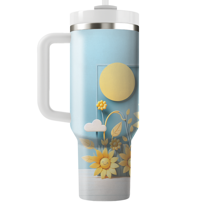 Whimsical Sunflower Dreams  Tumblers For Gifts