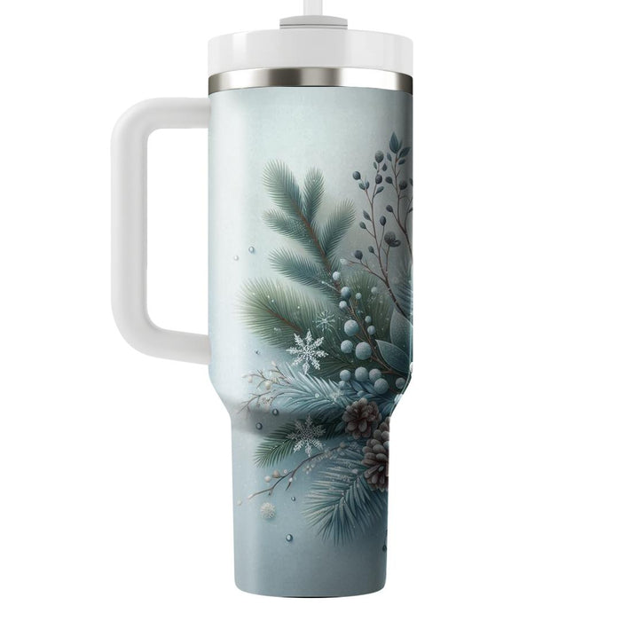 Winter Pinecone Paradise  Custom Tumblers