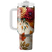 Autumn Leaves & Blooms  Unique Tumblers