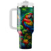 Vibrant Jungle Macaws  Tumbler Cups