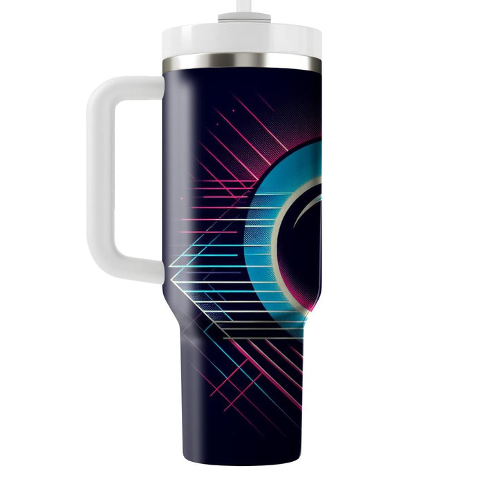 Tech Neon Eclipse  Personalized Tumblers