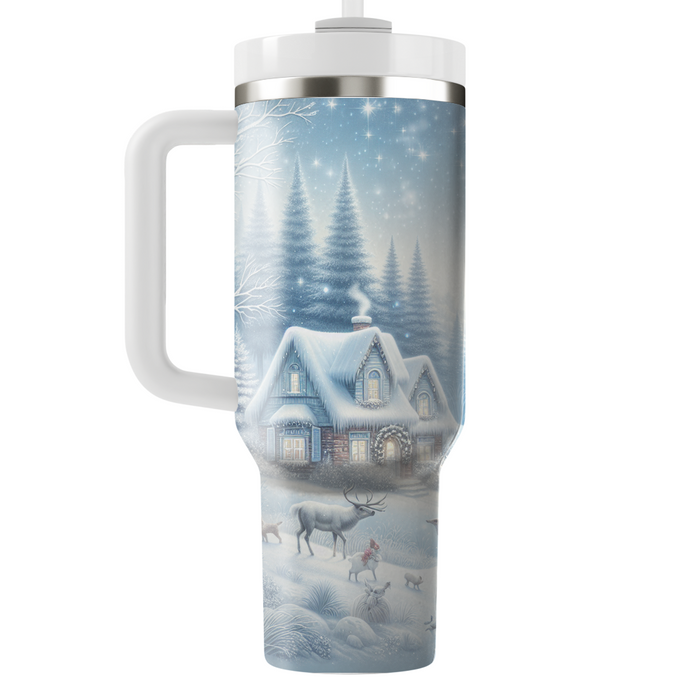 Winter Wonderland Scenes  Personalized Tumblers