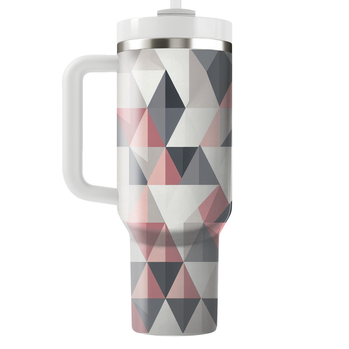 Triangular Rhythm Flow  Tumbler Cups