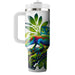 Vibrant Gecko Jungle  Travel Tumblers