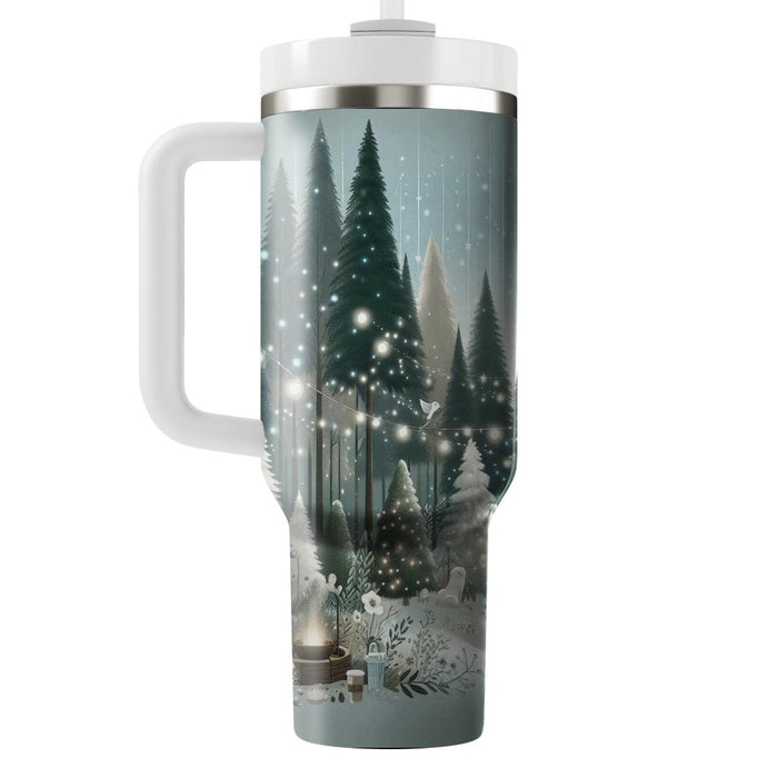 Winter Forest Magic  Decorative Tumblers