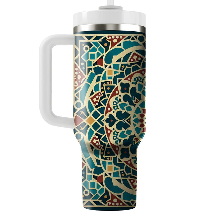 Exotic Moroccan Tile  Travel Tumblers