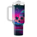 Vaporwave Sunset  Tumbler Cups