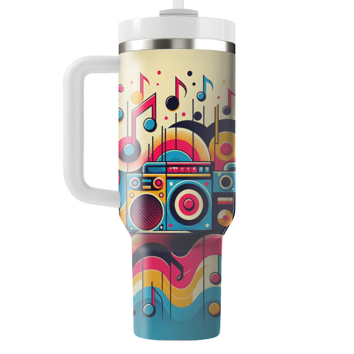 Boombox Groove  Tumbler Cups