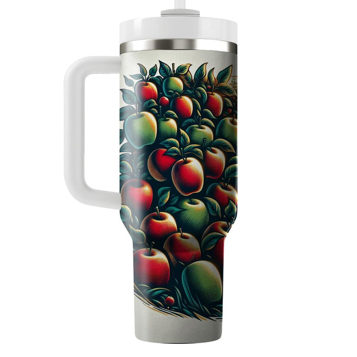 Autumn Apple Orchard  Decorative Tumblers