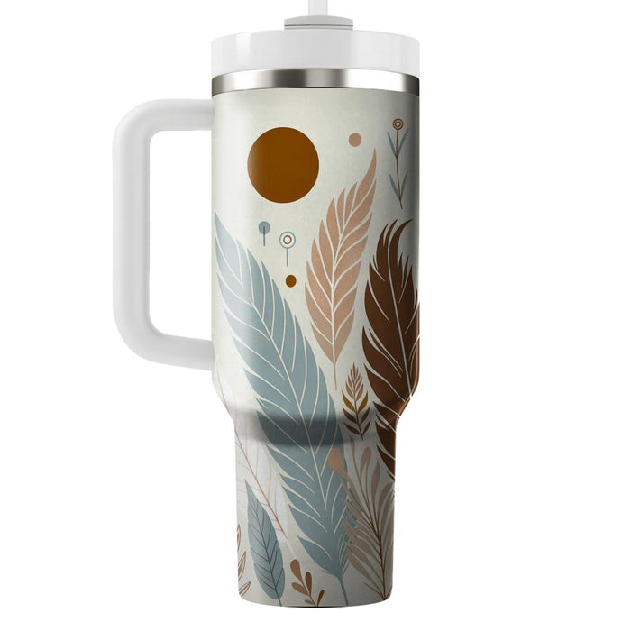 Free Spirit Feather  Insulated Tumblers