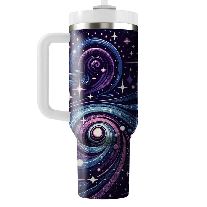 Gleaming Galaxy  Personalized Tumblers