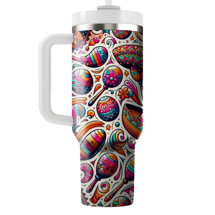 Funky Fiesta Celebration Travel Tumblers