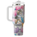 Joyful Kittens In Play  Tumblers With Lids