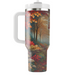 Autumn Leafy Path  Personalized Tumblers