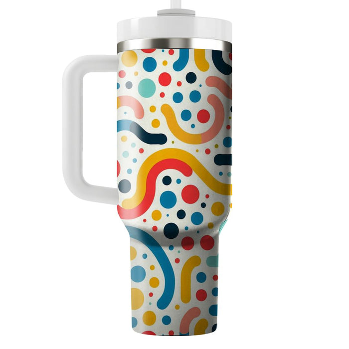 Whimsical Dot  Tumblers For Gifts