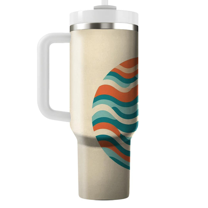 Zigzag Wave Rhythm  Insulated Tumblers