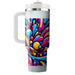 Vibrant Paint Splash  Custom Tumblers