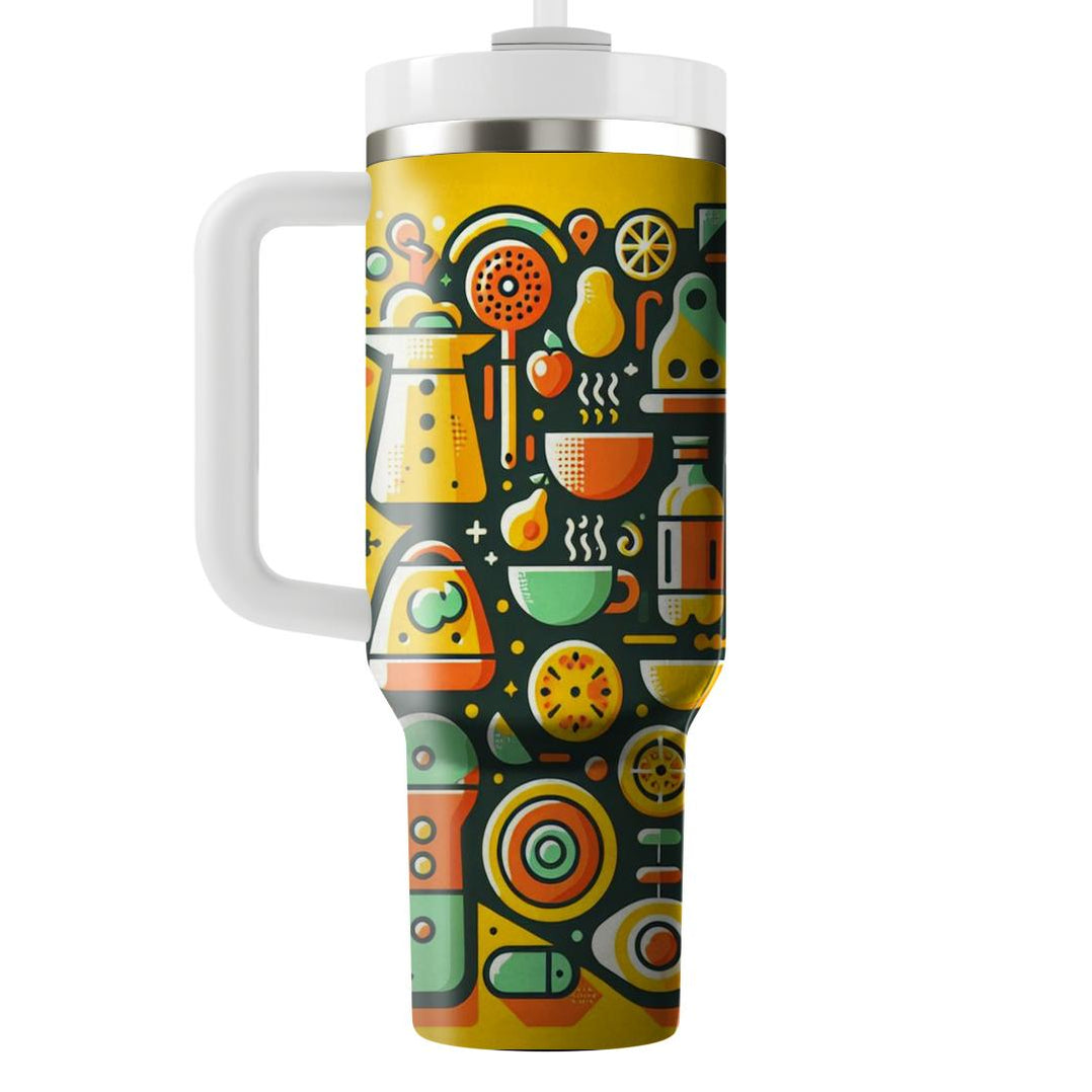 Kitsch Kitchen Tumbler With Handle — Chuakoo