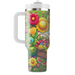 Spring Picnic Delight  Personalized Tumblers