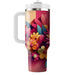 Dramatic Floral Explosion  Travel Tumblers