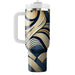 Timeless Chevron Wave  Custom Tumblers