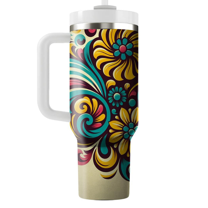 Woodstock Floral Dream  Unique Tumblers