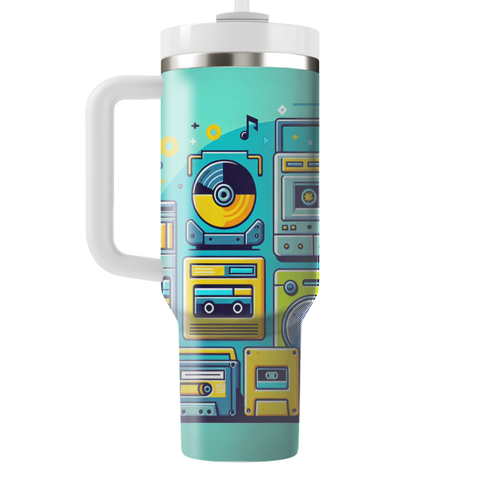 Retro Tech Revolution Insulated Tumblers