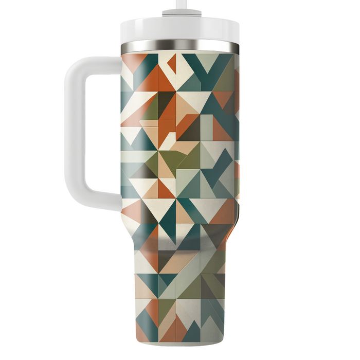 Triangular Tiling Pattern  Insulated Tumblers