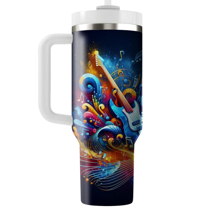 Fusion Of Fête De La Musique - Music Festival  Custom Tumblers