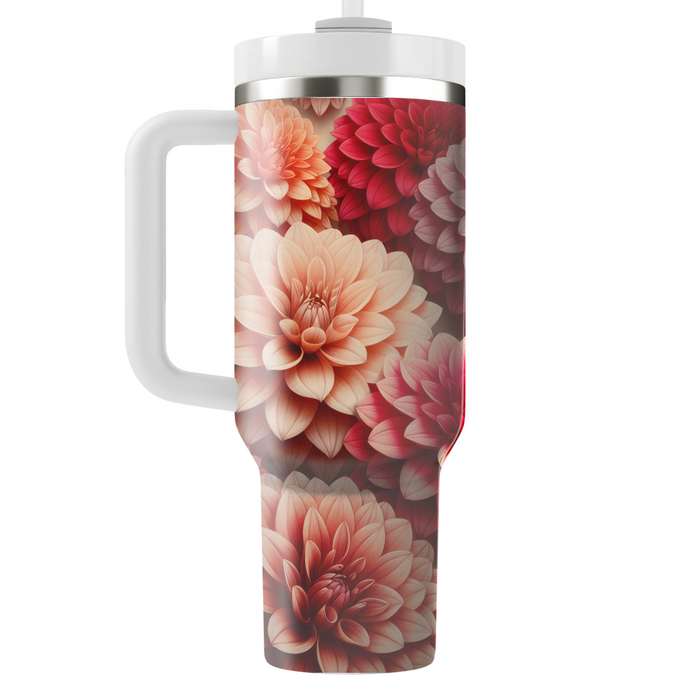 Dahlia Delight  Custom Tumblers