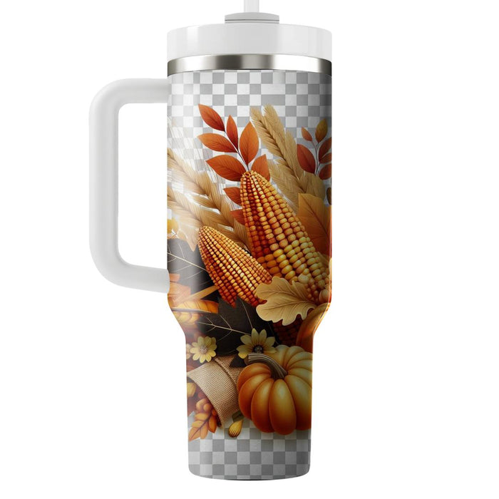 Bountiful Blessings - Thanksgiving Celebration  Tumblers For Gifts