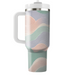 Wavy Stripe Pattern Tumbler Cups