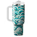 Abstract Ocean Waves  Custom Tumblers