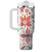 Geometric Petal Radiance Decorative Tumblers