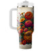 Vibrant Garden Bloom  Tumblers For Gifts