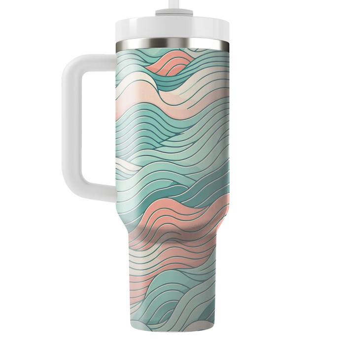 Sleek Retro Waves  Tumblers For Gifts