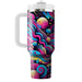 Vibrant Neon Nightlife  Tumbler Cups