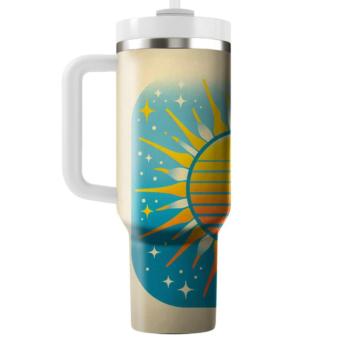 Vintage Sunshine  Travel Tumblers