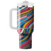 Bold Art Stripe  Tumblers For Gifts