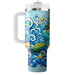 Whimsical Turtle Beach  Custom Tumblers