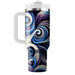 Abstract Spiral Pattern  Decorative Tumblers