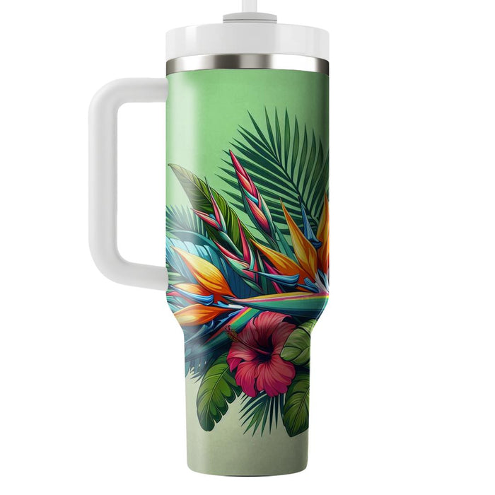 Blooming Tropical Garden  Unique Tumblers