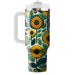 Sunflower Fields  Tumblers With Lids