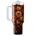 Autumn Blossom Elegance  Unique Tumblers