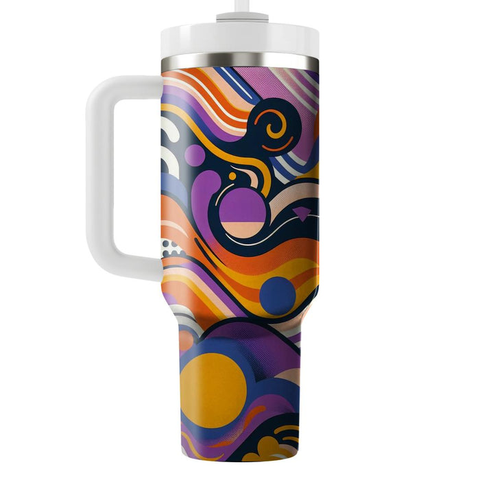 Groovy Vibes  Unique Tumblers