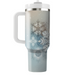 Winter Crystal Snowflakes  Personalized Tumblers