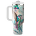 Watercolor Hummingbird Harmony  Personalized Tumblers